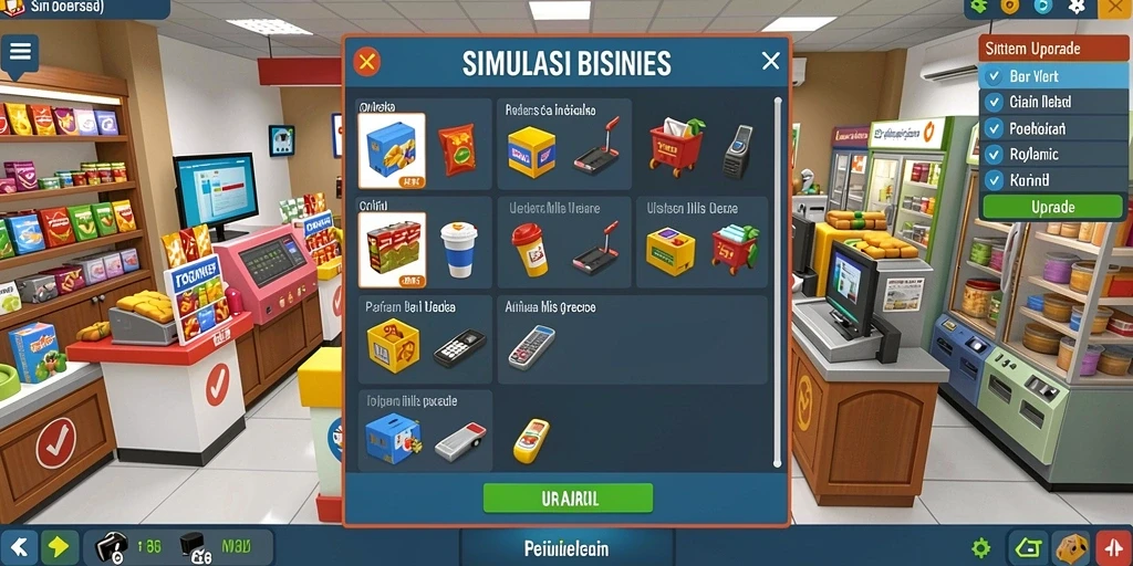 Tangkapan layar menunjukkan petualangan seru dalam game.