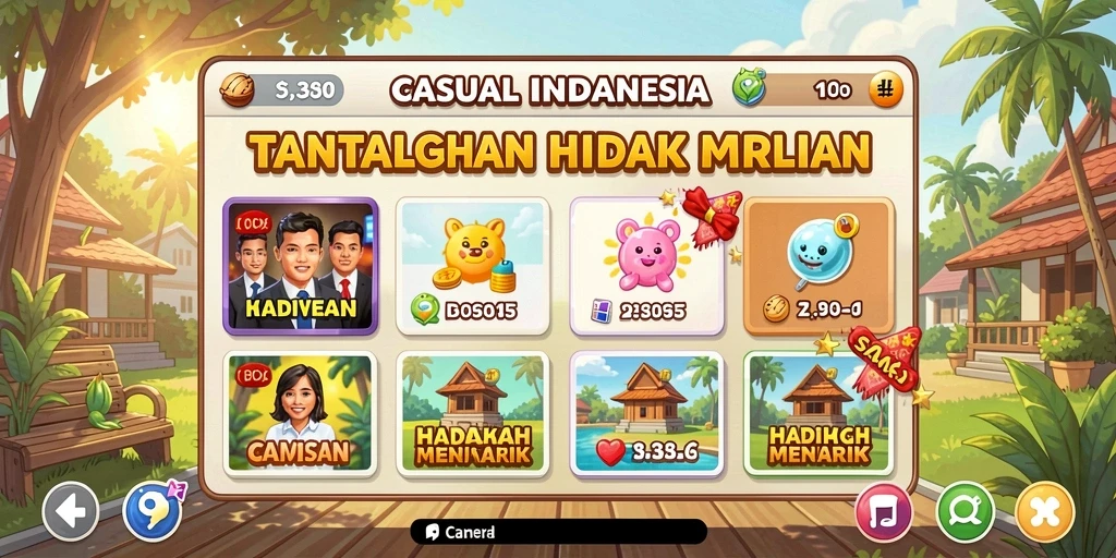 Tampilan antarmuka yang intuitif dan mudah digunakan.