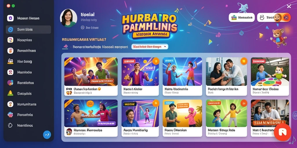 Tampilan antarmuka yang user-friendly dan menarik.