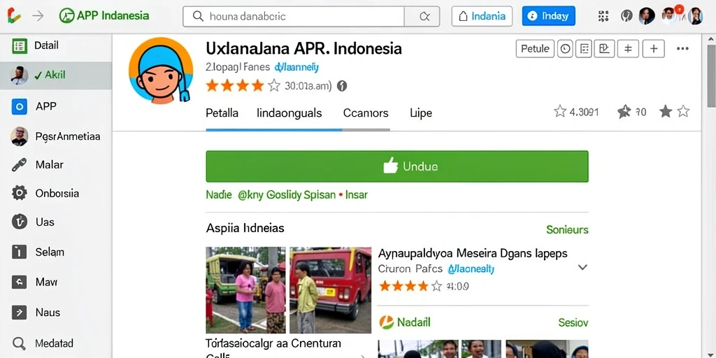 Screenshot menunjukkan antarmuka permainan yang menarik.