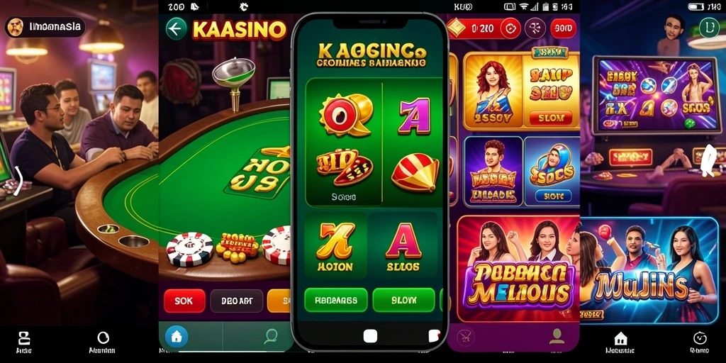 Tampilan utama game KKRP dengan karakter yang unik.