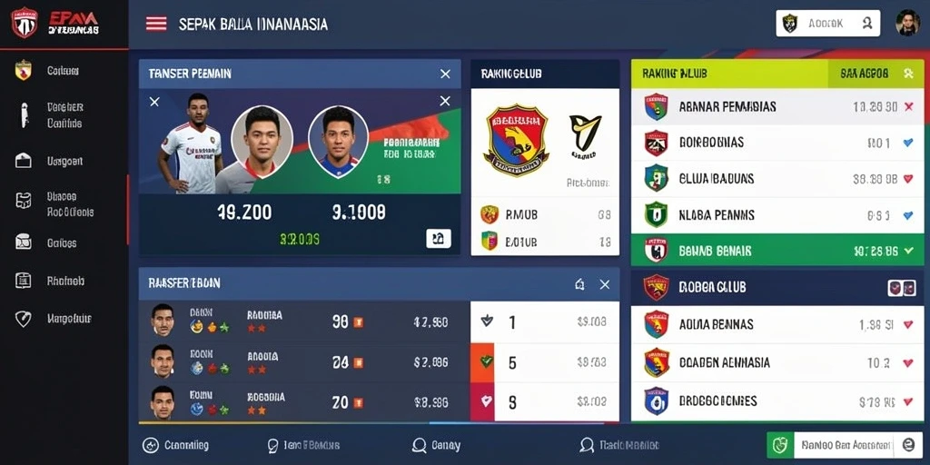 Tampilan menarik dari menu utama MANTRA55.