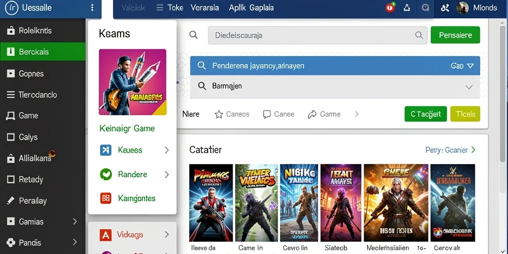 Tangkapan layar menampilkan karakter utama dalam aksi.