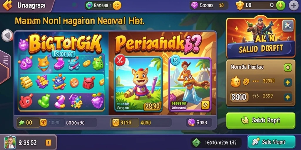 Tampilan antarmuka yang user-friendly dan menarik.