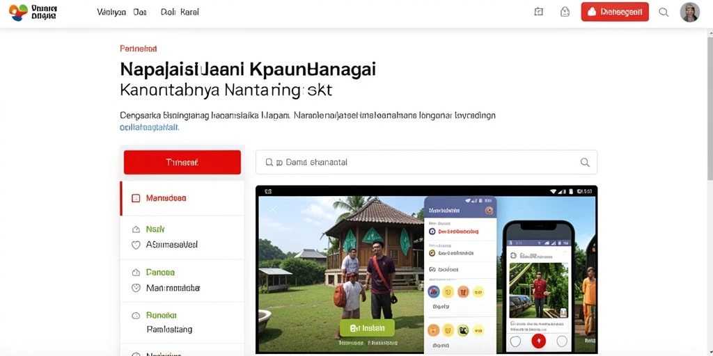 Tampilan karakter utama dalam aksi menarik.