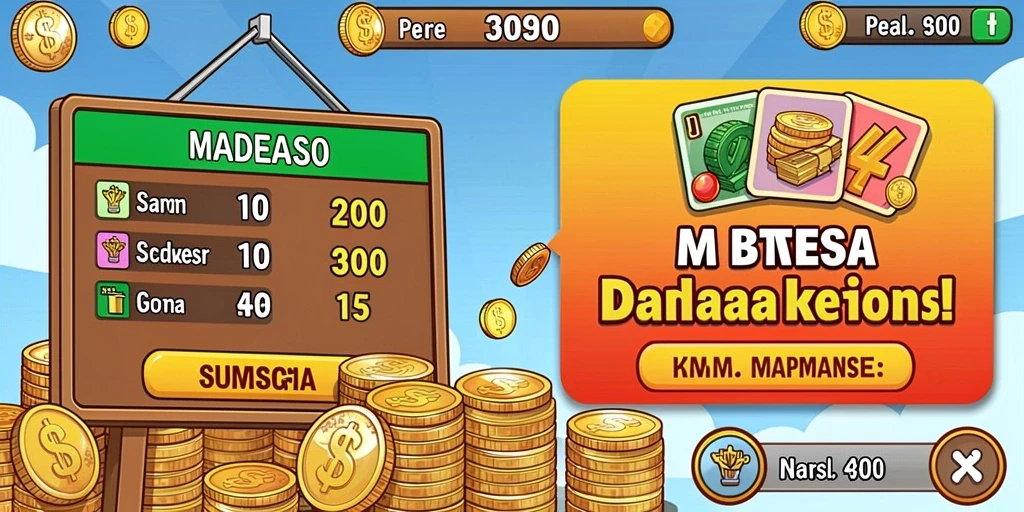 Screenshot menunjukkan antarmuka permainan yang menarik dan mudah digunakan.
