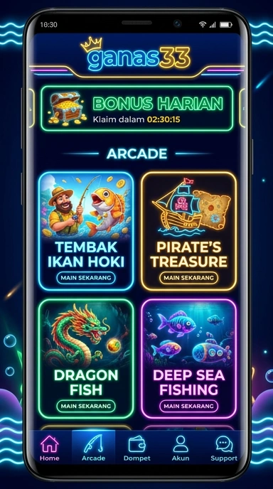 Pratinjau antarmuka ganas33 — aplikasi APK resmi Android v3.8.4